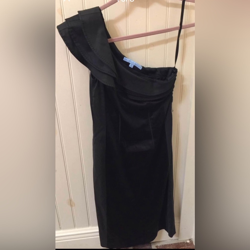 NNW Antonio Melani Black Semiformal Dress Sz 2 - Picture 5 of 11